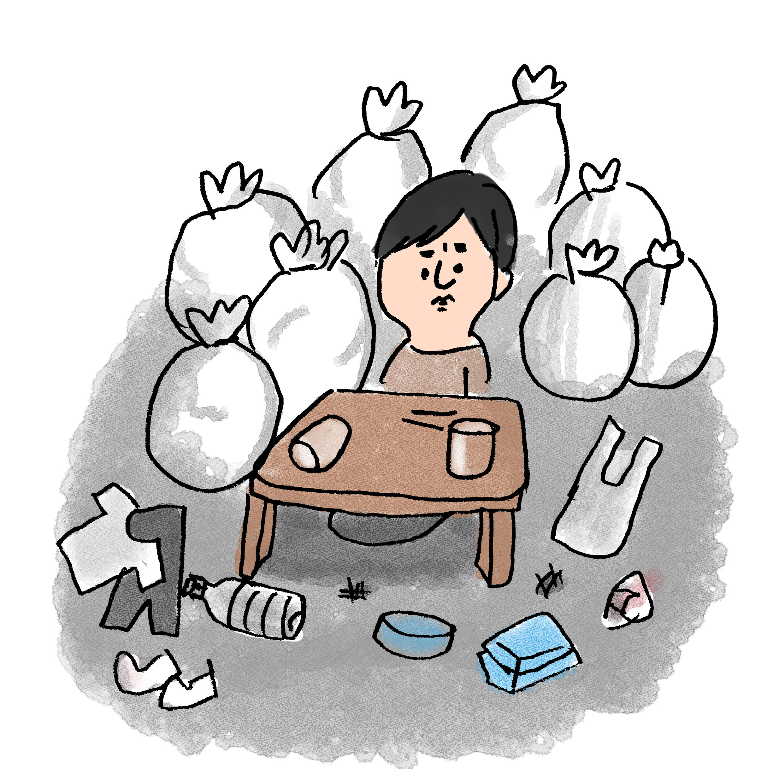 独り身だったお兄様の遺品整理 | 【大阪の遺品整理・買取なら