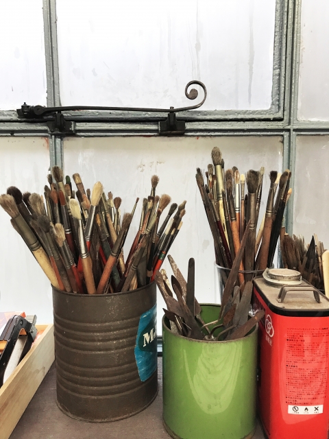 絵を描くのが趣味だった独居のお父様の遺品整理 | 【大阪の遺品整理 ...